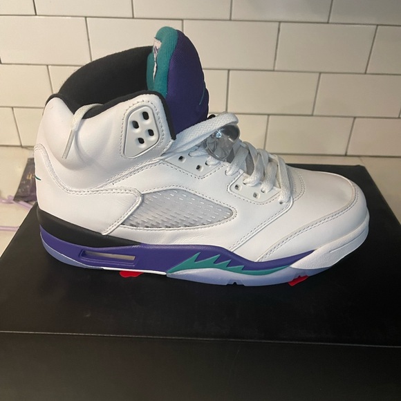 Men’s Jordan Retro 5 Grape Size 8. - Picture 1 of 8